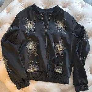 endless rose bomber jacket